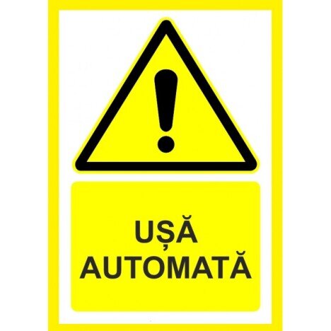 Placuta pentru usa automata